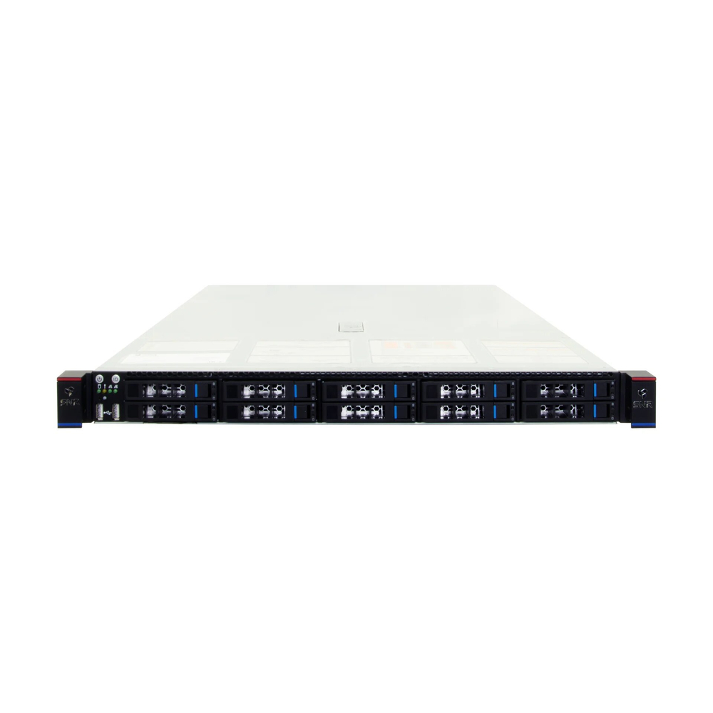 Серверная платформа SNR-SR1210RS, 1U, Scalable, DDR4, 10xHDD, резервируемый БП
