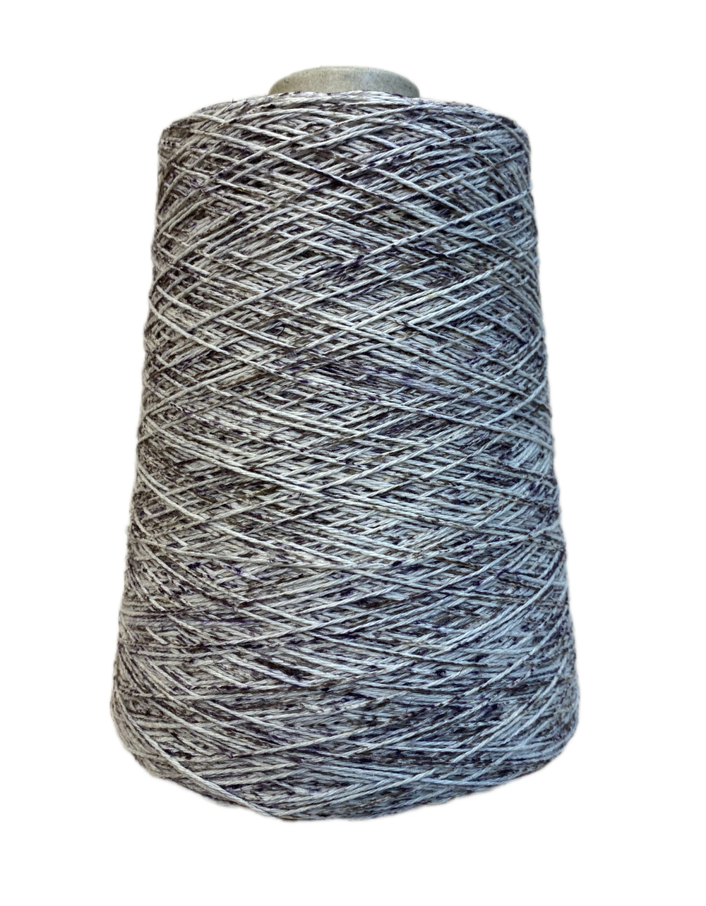 Пряжа на бобине (Италия) 90% лен 10% хлопок 100г - 320м 390г