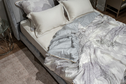 Пододеяльник 145x210 Garda Decor Нувола серый