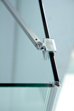 Душевой уголок Cezares Slider 90x90 SLIDER-AH-1-90-80/90-C-Cr профиль Хром стекло прозрачное