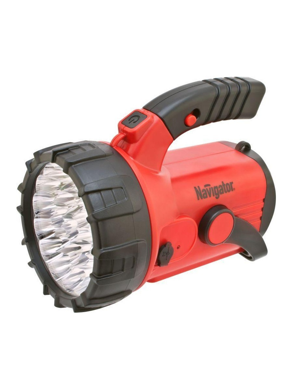 Фонарь-прожектор аккумуляторный кемпинговый 94 960 NPT-SP06-ACCU 23 + 18 + 4LED аккум. 4В 2А.ч. NAVIGATOR 94960