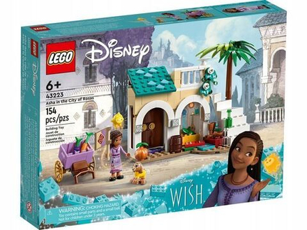 Конструктор LEGO Disney Princess - Аша в городе Росас Заветное желание - Лего принцессы Диснея 43223