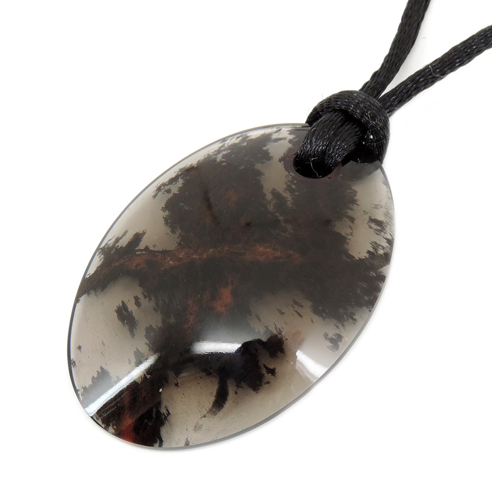 Кулон "Медея" обсидиан прозрачный асс.