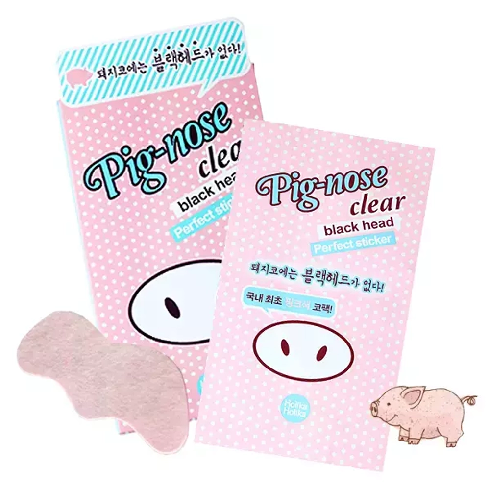 Стикеры для носа от черных точек HOLIKA HOLIKA Pig Nose Clear Black Head Perfect Sticker 1 шт
