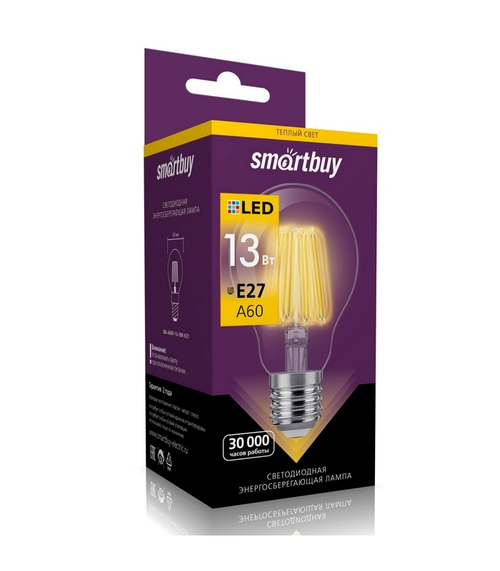 Лампа светод LED 30 OW Е27/Е27 на столб