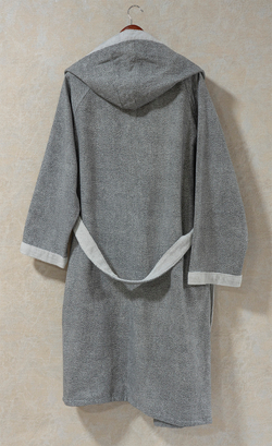 Халат махровый Borbonese Leader Grigio