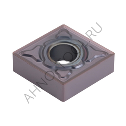 Пластина твердосплавная ISO CNMG120404-MMA APM20B AHNO по жаропроч. и нерж.стали, получистовая
