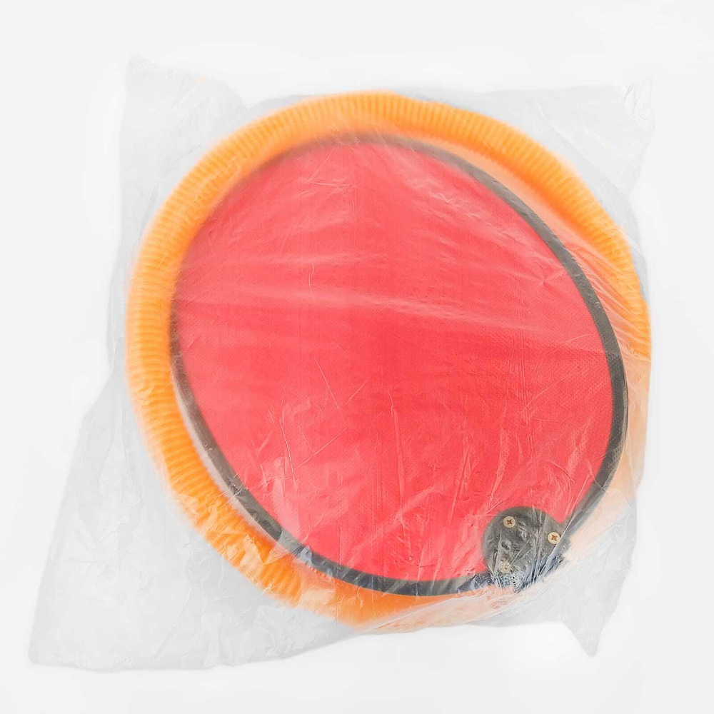 Насос ножной ПВХ Премьер 5л (дерево), красный /желтый шланг