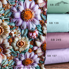 Ранфорс 5D рис.11 | ш.240 см | 130 г/м² | хлопок-100%