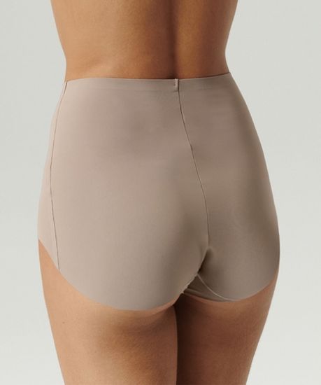 Женские трусы бесшовные макси (1шт) Atlantic LS-003, нейлон/эластан, розовый