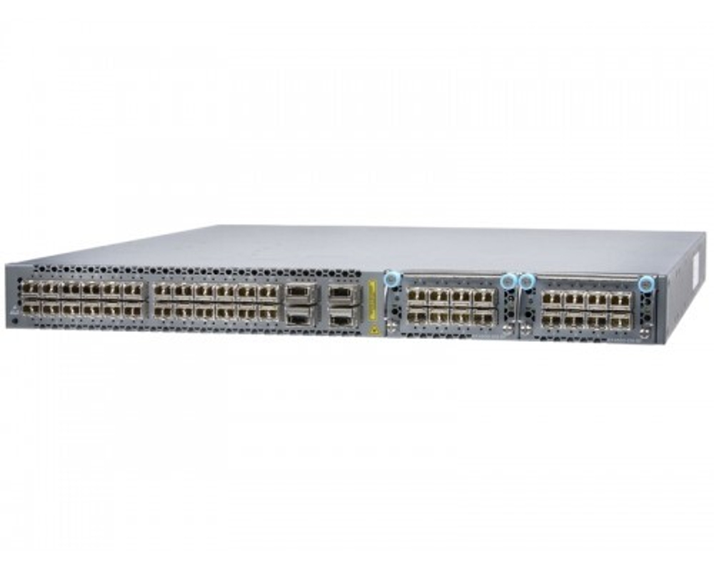 Сетевое оборудование Juniper EX4600-40F-AFI-T в составе EX4600, 24 SFP+/SFP ports, 4 QSFP+ ports, 2