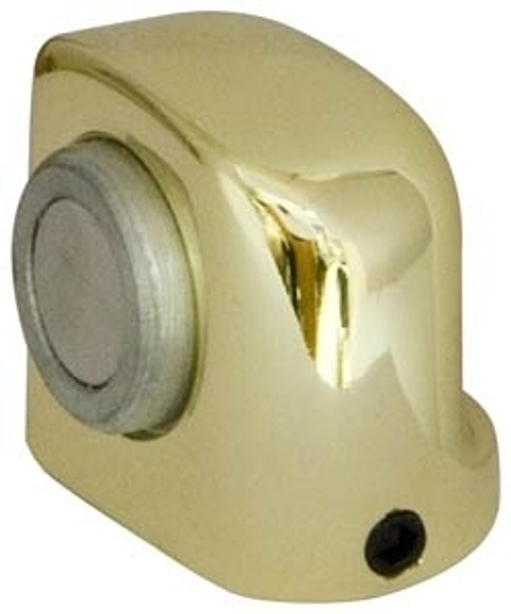 [ТОВАРА НЕТ В НАЛИЧИИ] Ограничитель дверной магнитный Армадилло MDS-003ZA GP, цвет золото (гарантия - 5 лет)