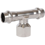ROMMER Тройник с ВР 15x1/2" из нержавеющей стали прессовой