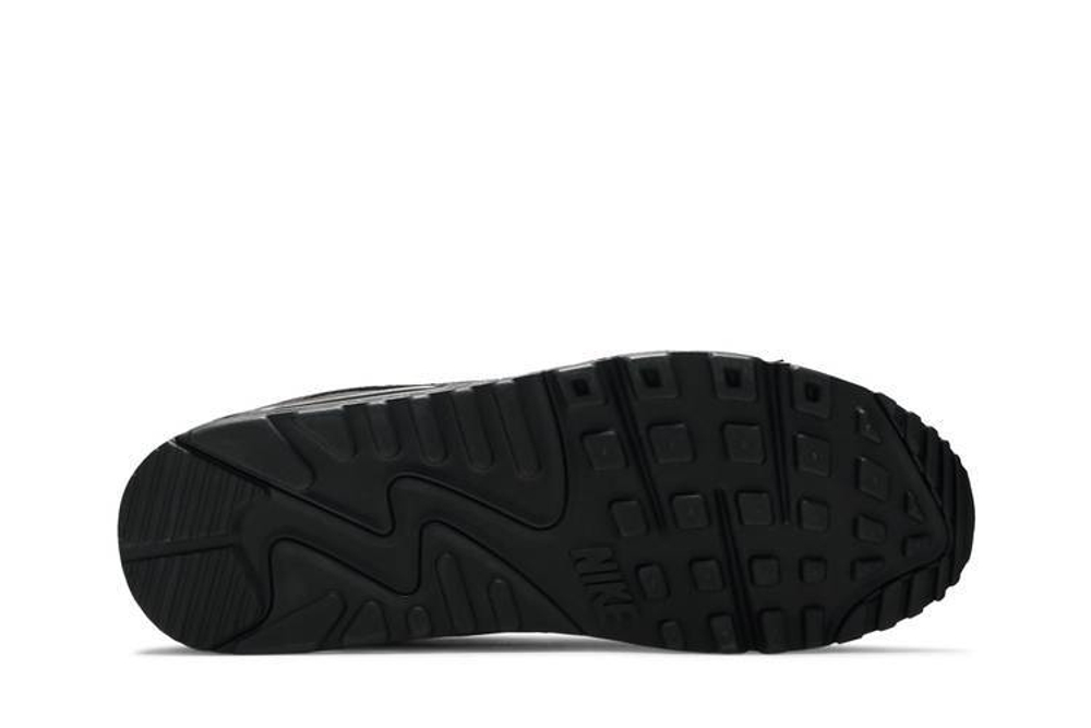 Кроссовки Nike Air Max 90 Leather "Triple Black"