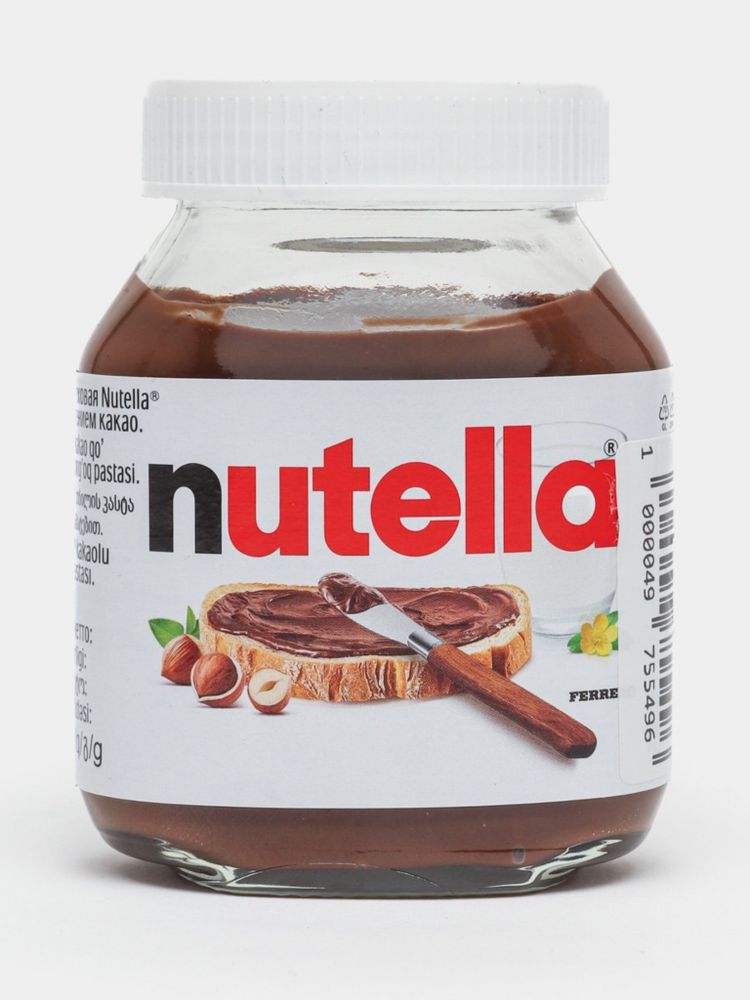 Ореховая паста Nutella с добавлением какао 180 г x 4 шт