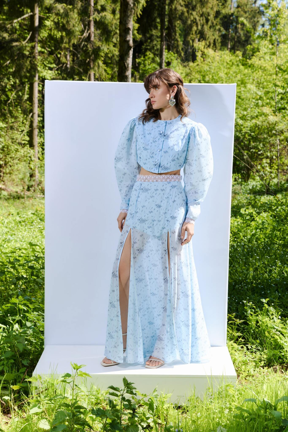 Костюм викторианский из шифона