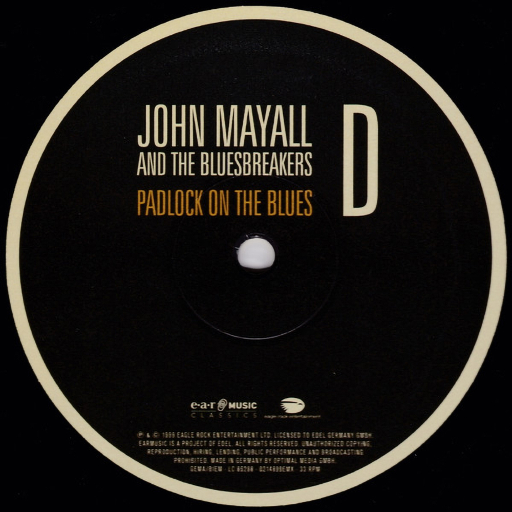 John Mayall & The Bluesbreakers / Padlock On The Blues (2LP)