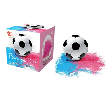 Набор для Гендер Пати, Футбольный мяч, с краской Холи (2 цвета)