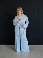 Костюм голубая жемчужина оверсайз