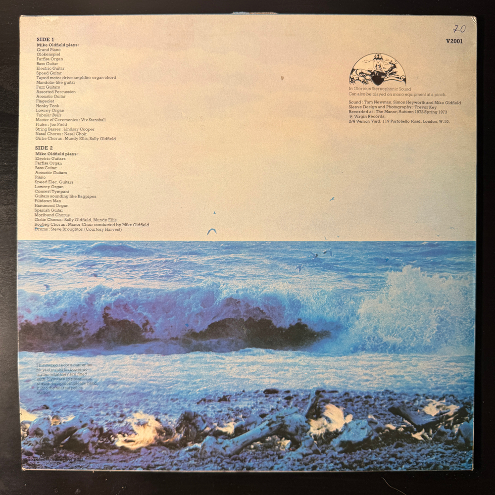 Mike Oldfield - Tubular Bells (Англия 1974г.)