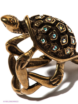 "Нанду" кольцо в бронзовом покрытии из коллекции "Вокруг света" от Jenavi