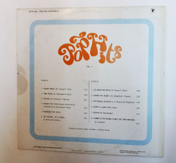 Винтажная виниловая пластинка LP Mario Cavallero Bobby Powell Pop Hits Vol. 1 (France 1971)