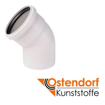 Полипропиленовые отводы для внутренней бесшумной канализации Skolan dB Ostendorf