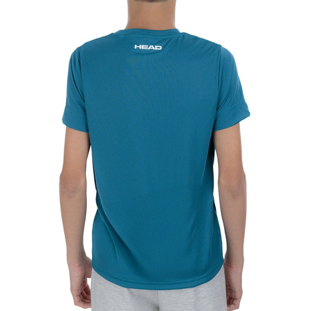 ОДЕЖДА ДЛЯ ТЕННИСА Мальчики, Футболка HEAD SLICE II T SHIRT BOY .