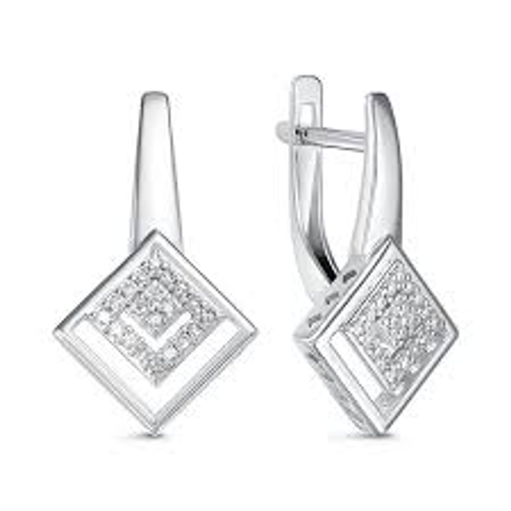 Серьги из золота с бриллиантами