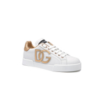 Кожаные кроссовки Dolce & Gabbana - белый(CK1545 AD780)