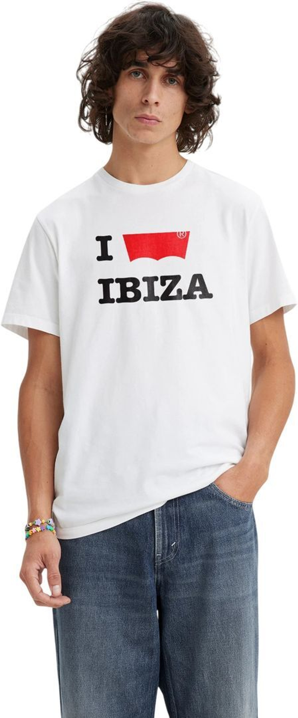 Футболка Levis DESTINATION TEE WHITES белый