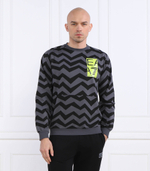 Худи EA7 - серый(3RPM54 PJ05Z)