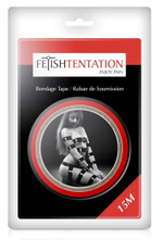 Скотч для фиксации Fetish Tentation, красный, 15 м
