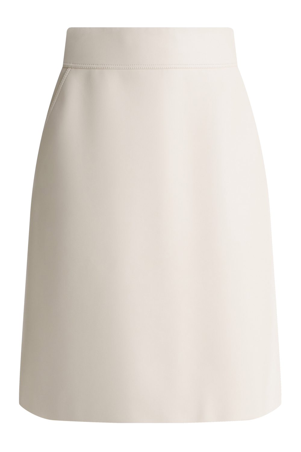 Юбка «Айвори» из итальянской эко-кожи