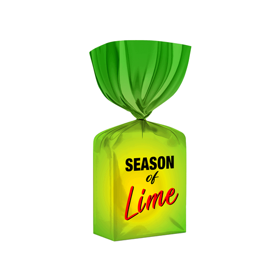 Конфеты шоколадные Season of Lime/квадрат/ со вкусом лайма / TV 1,5 кг