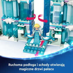 LEGO Disney Королевство Льда - Ледяной дворец Эльзы 43244