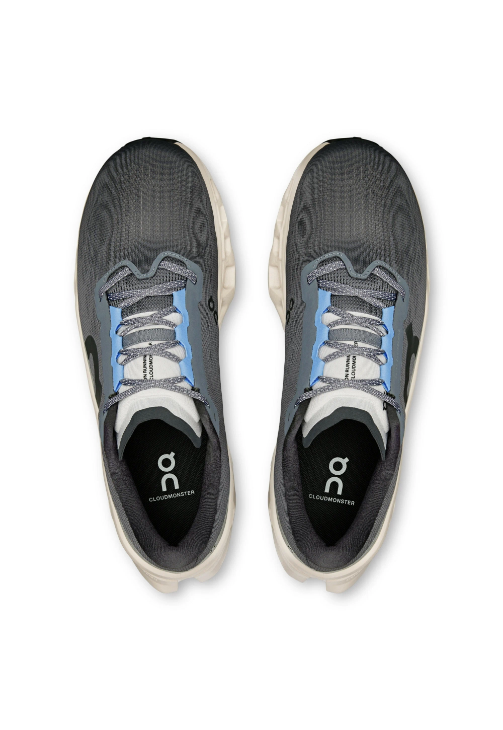 Кроссовки для бега On Cloudmonster 3 - rock silver