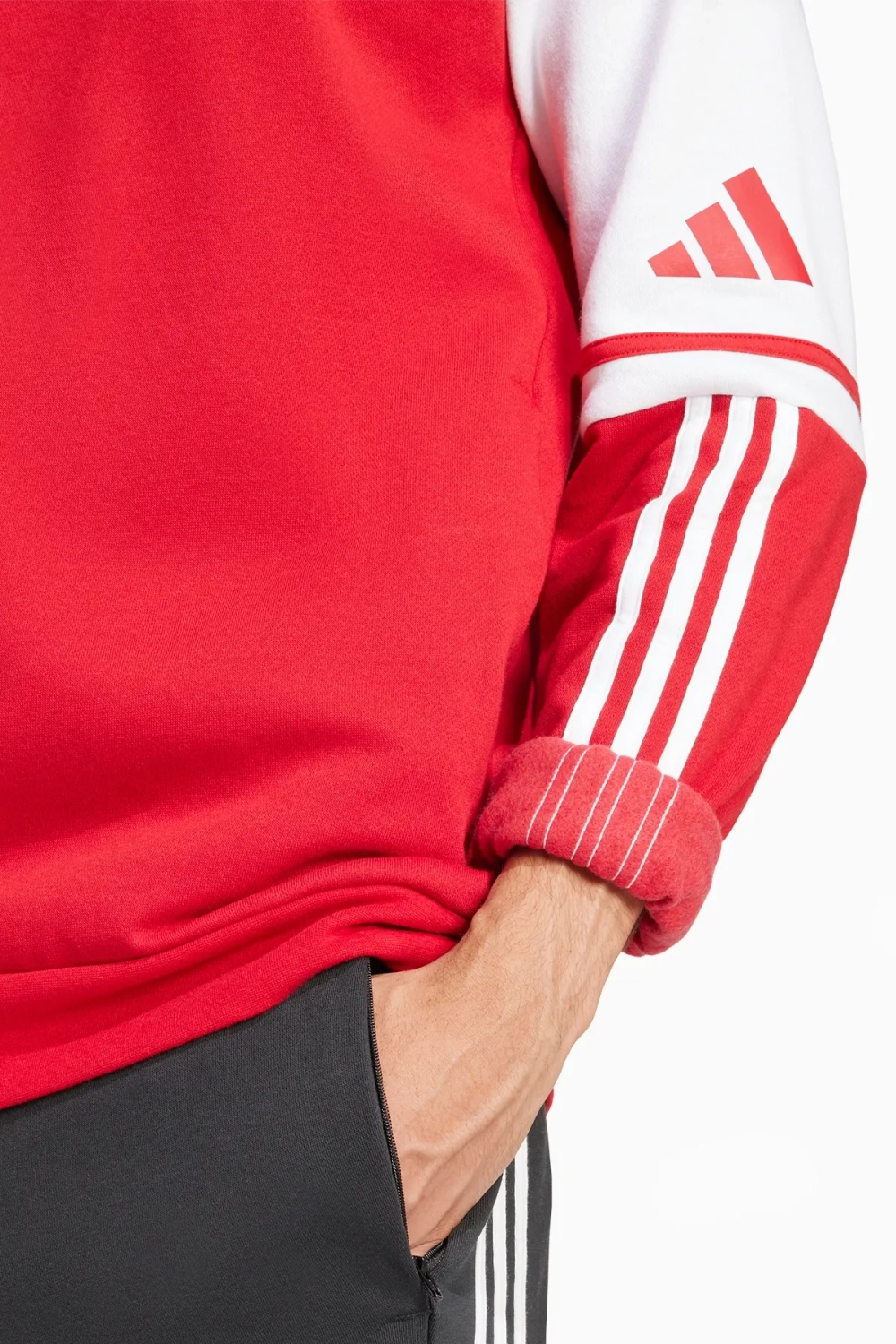 Кофта adidas Squadra 25 Sweat - красный