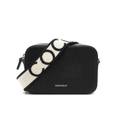 кожаная сумка-мессенджер Coccinelle - черный(E5 MN5 55 I1 01)