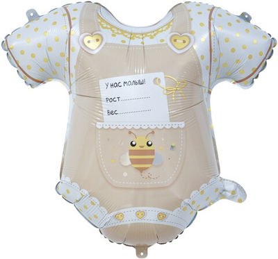 Фольгированный шар-фигура «Боди для малыша», 58 см