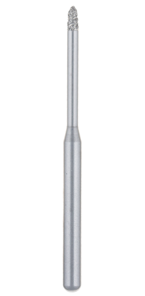 EDENTA 874K.314.010 Алмазный бор 874K FG, d 1 мм, зернистость стандартная, форма торпеда