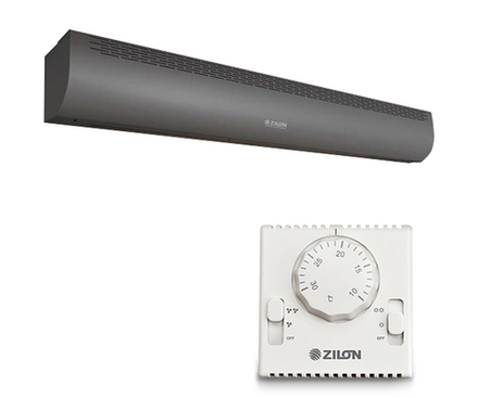 Электрическая завеса с пультом Zilon ZVV-1.5E9SG серии Привратник Графит