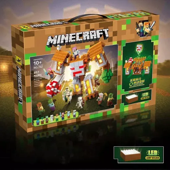 Конструктор Minecraft "  Крепость древесного стража ", 857 дет.