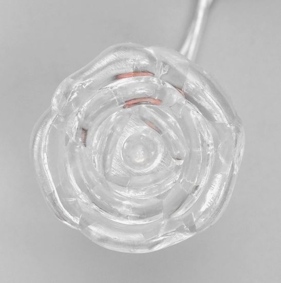 Гирлянда "Нить" 5 м с насадками "Цветочки"