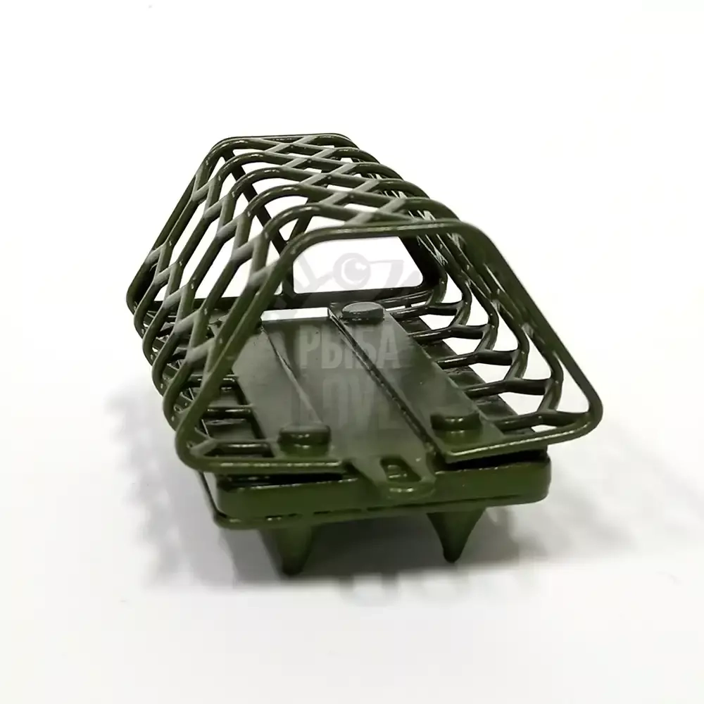 Кормушка карповая средняя 60х40мм "горох" глухая 100,120г черепаха
