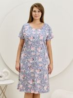 Халат Флэр Виотекс СЕРО-ГОЛУБОЙ