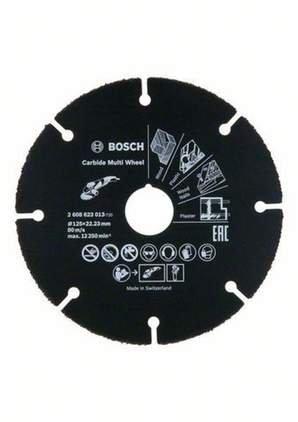 Отрезной диск Carbide Multi Wheel по дереву, 125 мм 2608623013