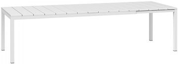 Стол пластиковый раздвижной Rio 210 Extensibile белый Nardi Италия