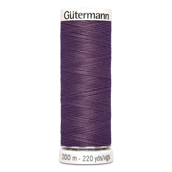 Нитки универсальные Gutermann Sew-all 100 (200 метров), 5 кат. | 128 пыльно серо-сиреневый