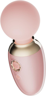 Нежно-розовый мини-вибратор с функцией нагрева Ava (Цвет: нежно-розовый)